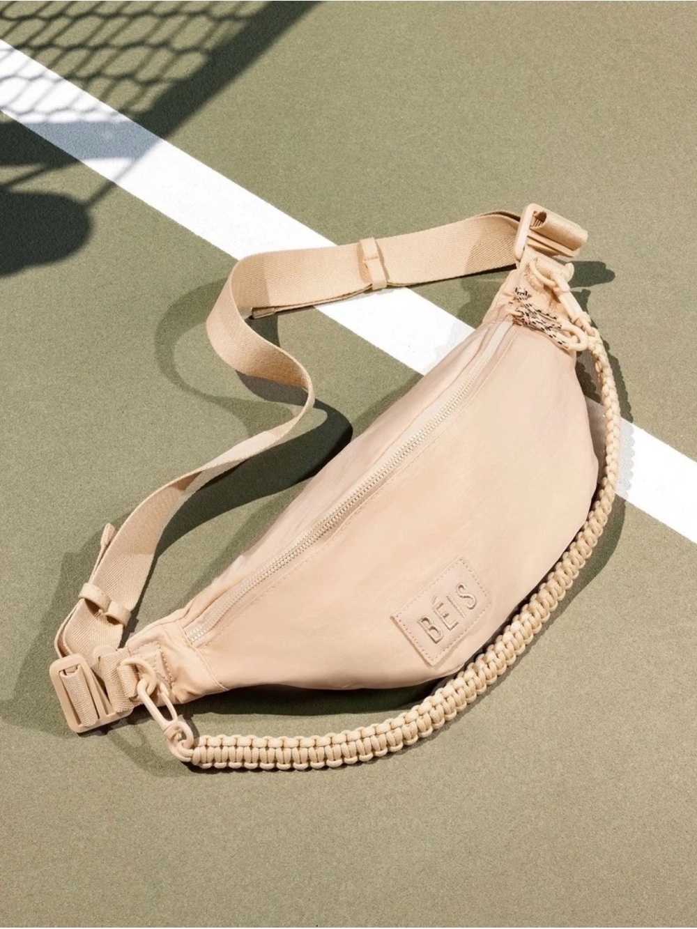 BEIS The Sport Pack in Beige NWT - Picture 2 of 3